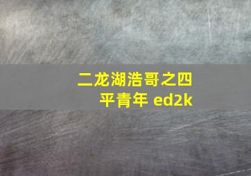 二龙湖浩哥之四平青年 ed2k